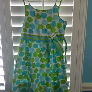 Bonnie Jean Double Spaghetti Strap Dress Girls 16